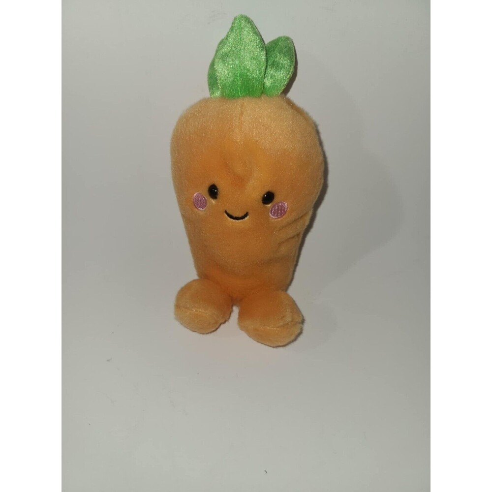 Aurora World Plush - Palm Pals - CHEERFUL CARROT (5 inch) - Stuffed Toy